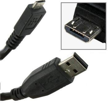 Kabl USB 2.0 Micro  3m. B to A (za mobilni telefon i tablet) 2A, prenosi struju jačine 2 Ampera CORTO