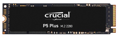 SSD Crucial 500GB P5 Plus CT500P5PSSD8 M.2 2280 NVMe, Micron 3D Nand, Read/Write: 6600 MB/s / 4000 MB/s