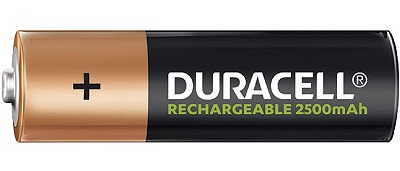 Baterija DURACELL R6 Punjiva 1,2V, NiMH (2500mAh), komad