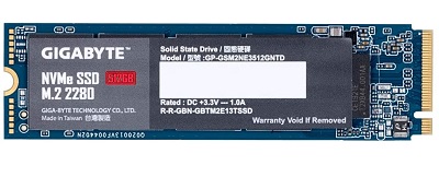 SSD GIGABYTE  512GB GP-GSM2NE3512GNTD M.2 2280 NVMe