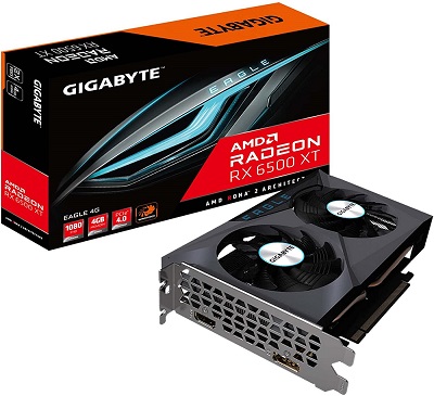 GIGABYTE Radeon RX 650  EAGLE 4G GV-R65XTEAGLE-4GD