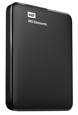 Western Digital Elements Portable 1TB 2.5" WDBUZG0010BBK-WESN