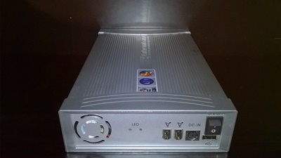 DVD/CD Rack External  5,25" USB 2.0 Intex, Retail + Firewire IEEE 1394 Combo, sa eksternim ispravljačem