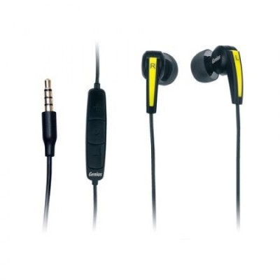 Slušalice sa mikrofonom Genius HS-i220 Black for iPhone, iPod, iPad, Retail