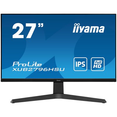 Monitor 27" IIYAMA XUB2796HSU-B1  ETE IPS-panel, 1ms, Pivot