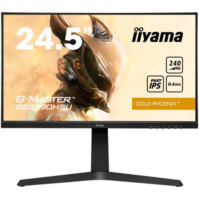 Monitor 24.5" IIYAMA GB2590HSU-B1 Fast IPS Gaming, G-Master Gold Phoenix