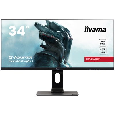 Monitor 34" IIYAMA GB3461WQSU-B1 UW Pro-Gaming, G-Master Red Eagle, 144Hz