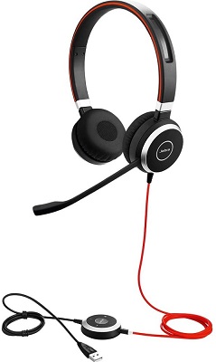 Slušalice sa mikrofonom Jabra Evolve 40 Stereo