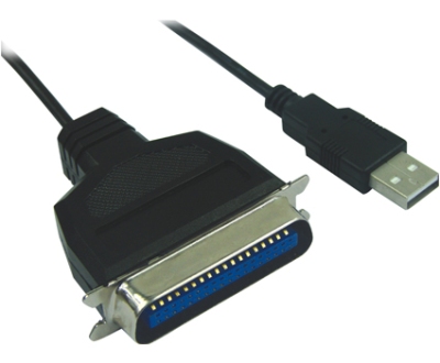 Kabl USB na paralelni port (štampač) Wiretek, Retail, Hang Pack