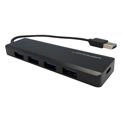 USB3.2 HUB 4 PORTA LC POWER LC-HUB-U3-4-V2