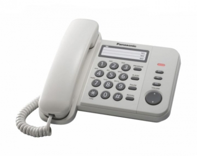 Žični telefon PANASONIC KX-TS520FXW beli