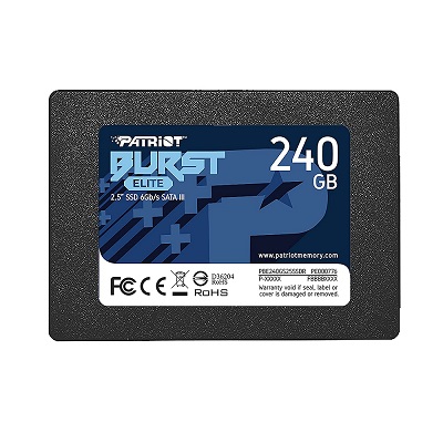 SSD Patriot Burst Elite 240GB PBE240GS25SSDR 2.5" SATA3