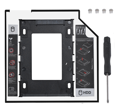 SSD adapter za notebook 12,7mm SATA - Caddy NEWMB N-CASE2