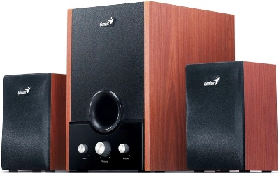 Zvučnici Genius SW-HF 2.1 1700, Wood, 48W RMS