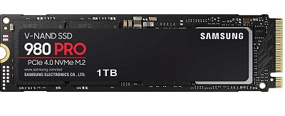 SSD  SAMSUNG 1TB 980 PRO MZ-V8P1T0BW M.2 NVME