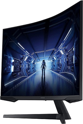 Monitor 27" Samsung Odyssey G5 LC27G55TQWRXEN Gaming Curved WQHD