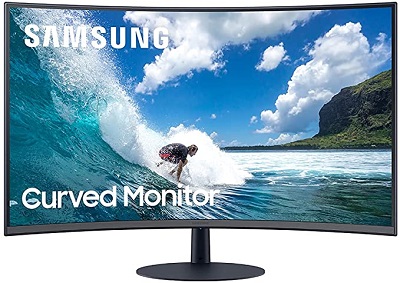 Monitor 32" SAMSUNG T55 LC32T550FDRXEN  Curved VA Panel