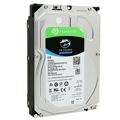 6TB Seagate SkyHawk  ST6000VX001  SATA3 256MB