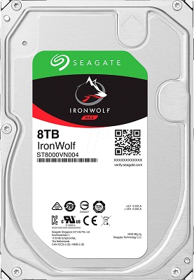 8TB Seagate IronWolf ST8000VN004 3.5" SATA 3, 256MB, 7200 rpm