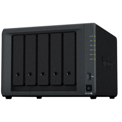 NAS Synology DiskStation DS1522+ ,Tower, 5-Bay 3.5'' SATA HDD/SSD