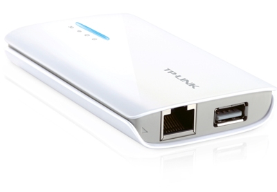 Wireless Internet 3G Router prenosni TP Link TL-MR3040, 1x WAN/LAN + 1x USB port za HSPA/UMTS/EVDO USB modeme, 150Mb/s, 2.4GHz