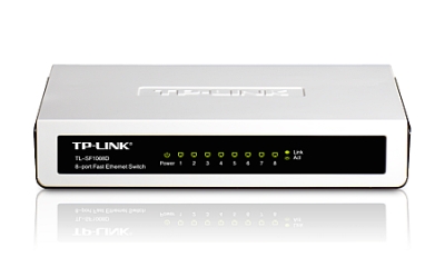 Switch 10/100 MBit UTP 8 port TP-Link TL-SF1008D, Retail