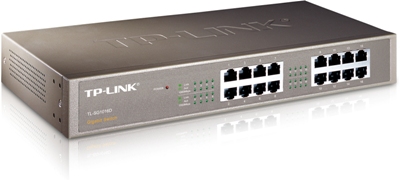 Switch 10/100/1000 MBit UTP 16 port TP-Link TL-SG1016D  Retail