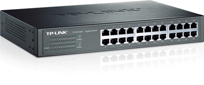 Switch 10/100/1000 MBit UTP 24port TP-Link TL-SG1024D, Retail