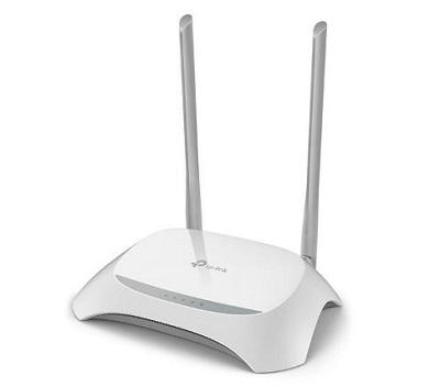 Wireless Router / AP / Extender TP-Link TL-WR840N, 1xWAN+4xLAN port, 300Mb/s, 2.4GHz, 100mW