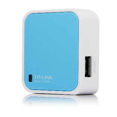 Wireless N nano router TP-LINK TL-WR702N 150MB/S  2,4GHZ