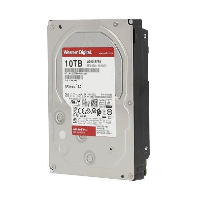 10TB Western Digital Red Plus WD101EFBX SATA3 64MB 5400rpm