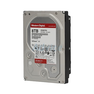 8TB Western Digital Red Plus WD80EFBX  64MB 5400rpm