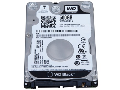 HDD 2.5" WD Black 500GB WD5000LPLX , 32MB SATA3 7200rpm