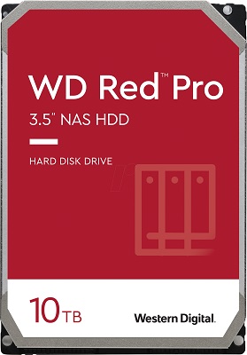 10TB Western Digital WD102KFBX Red Pro SATA3, 64MB 7200rpm