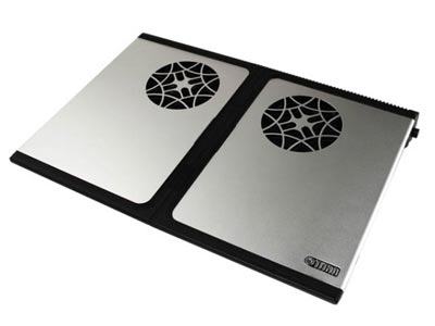 Notebook postolje sa ventilatorima Titan TTC-G9TZ, 3 in 1, dimenzije 340 x 230 x 42 mm, Retail