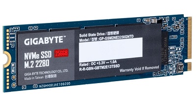 SSD GIGABYTE 256GB GP-GSM2NE3256GNTD M.2 2280 NVMe PCIe 3.0 x4