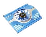 HDD hladnjak Titan TTC-HD12TZ sa 1x 60X60X10 mm kulerom, Blue, Retail, Hang Pack