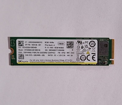SSD Hynix 256GB HFS256GEJ9X108N BA M.2 NVMe 2280 bulk