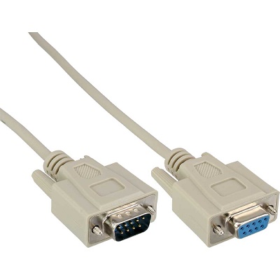 Kabl serijski RS232 9M/9F 2 m Wiretek