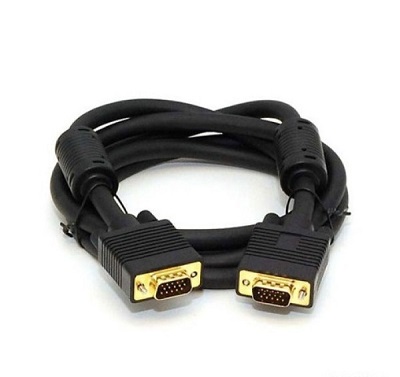 Kabl VGA 15 pin. za monitor M/M sa 2 ferita 3 m, black, Fast Asia