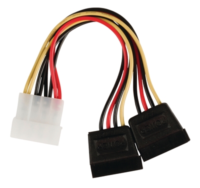 Kabl Y račva, za napajanje molex na 2 x SATA 0.15m,VLCP73520V015, Valueline