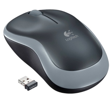 Miš Logitech Retail M185 Grey Cordless, Nano receiver, USB