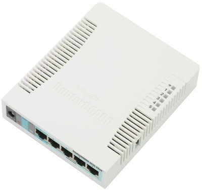 MikroTik RouterBOARD RB951G-2HnD AP 802.11n sa 5 x Gigabit LAN / WAN, VPN ruter