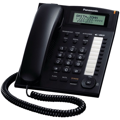 Žični telefon PANASONIC KX-TS880FXB