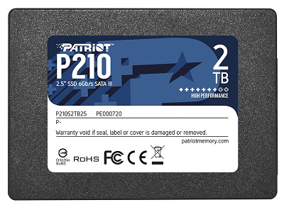SSD Patriot P210 2TB P210S2TB25 2.5" 