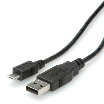 Kabl USB 2.0 Micro 3m. B to A (za mobilni telefon) Rotronic Secomp