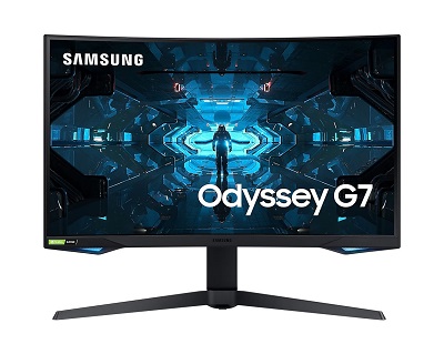 Monitor 27" Samsung Odyssey G75T LC27G75TQSPXEN  Gaming, zakrivljen ekran, WQHD