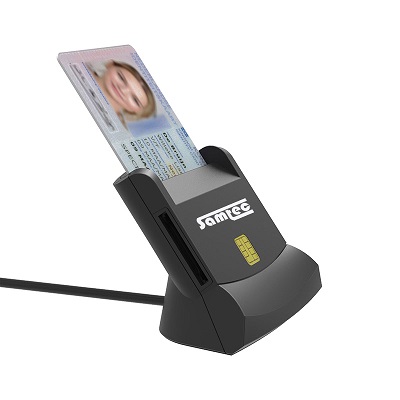 Čitač Smart kartica Samtec SMT-603 ( biometrijske lične karte, vozačke dozvole..)