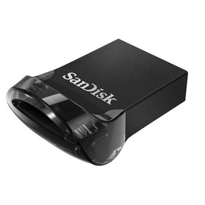 USB 3.1 FLASH DRIVE 32GB SanDisk Ultra Fit SDCZ430-032G-G46 Black