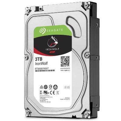 3TB SEAGATE 3.5" SATA III 64MB ST3000VN007 IronWolf Guardian